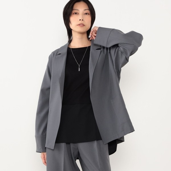 ニコルホワイト（NICOLE WHITE）/ショート丈トッパー風ジャケット ショート丈トッパー風ジャケット | ニコルホワイト(NICOLE WHITE