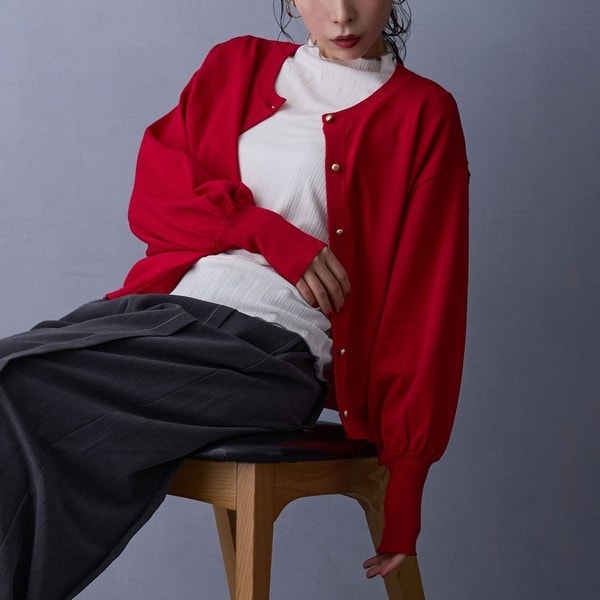 ニットカーディガン | ニコルホワイト(NICOLE WHITE) | マルイウェブ