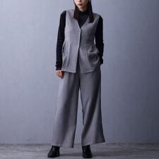 セットアップ【ベスト＆ワイドパンツ】