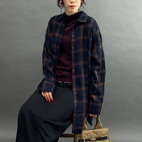 [^ԁF5405-8018]yIuVczyFabricz_炩fނ̃Iu`FbNyDesignzȂꊴ̂I[o[TCYVcBjAX̂l`FbN[hoĂ܂B̃JbgItfUCƂANZgByStylingzI[o[TCYȂ̂ŁAƂChpc⃍OXJ[gƍ킹ĂȂꊴoBfjƍ킹ăJWAɁAXbNXLCߑfނƍ킹ăGKXvXĂ-------------------------FȂnFȂLkFȂ򊴁FȂňF-------------------------pX^btg165cm fډ摜̏i̐F́A Beꏊ̓ȂǂɂFقȂČꍇ܂Bi̐F́AnAbv̉摜QƂB܂Aql̂gPCEX}[gtH̃j^[ȂǂɂFقȂČꍇ܂B\߂̏ゲB