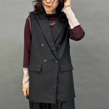 【セットアップ対応】ジレ