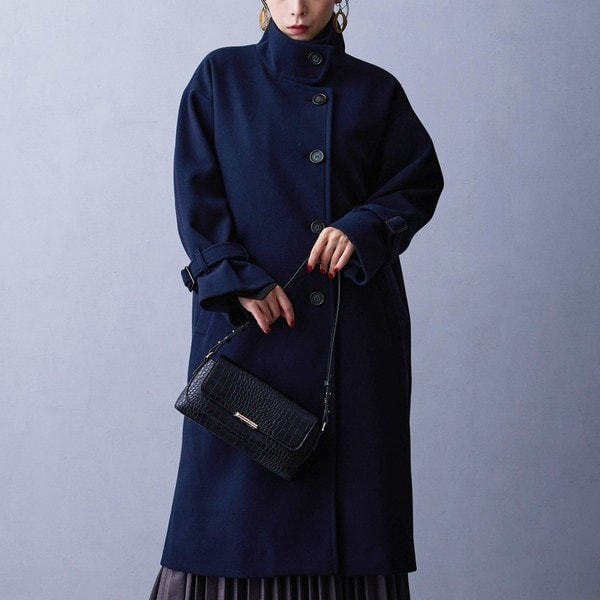 SHIPS any: メルトン ロング ダッフル コート | シップス エニィ(SHIPS