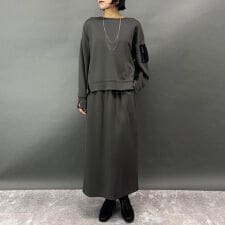 【セットアイテム】プルオーバー×タイトスカート