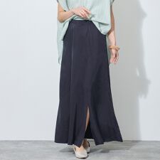 【WALDO】前スリット入りマーメードマキシスカート