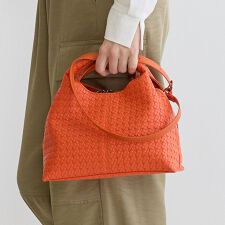 メッシュ型押し２WAYバッグ