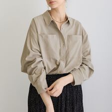 Wポケットシャツ