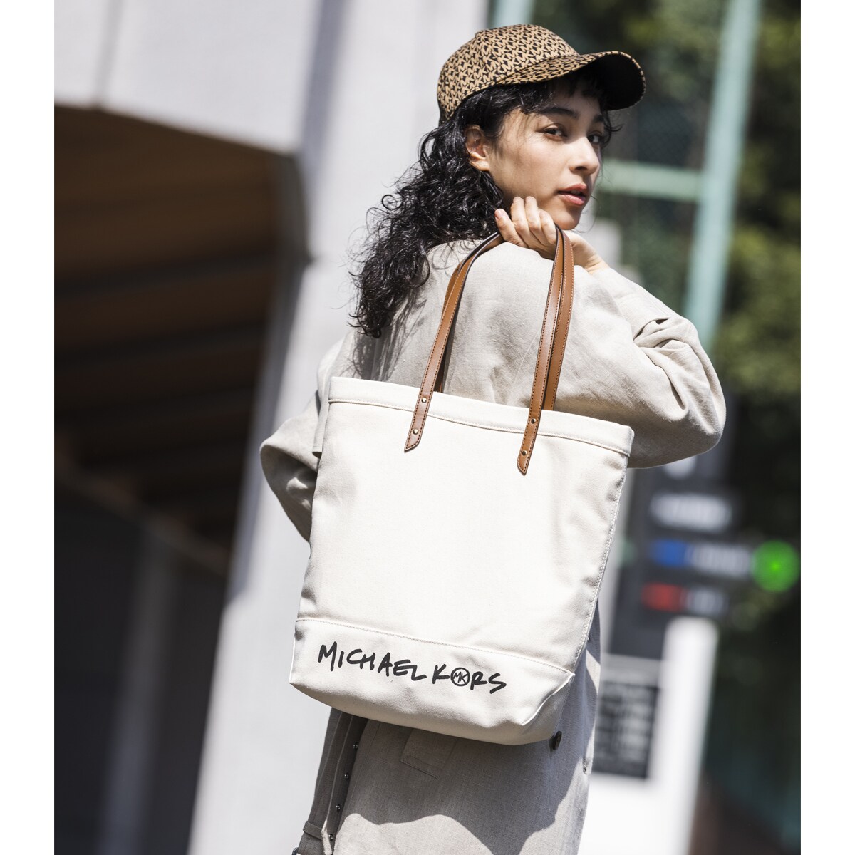 最終値下げマイケルコース MICHAEL KORS トートバッグ-