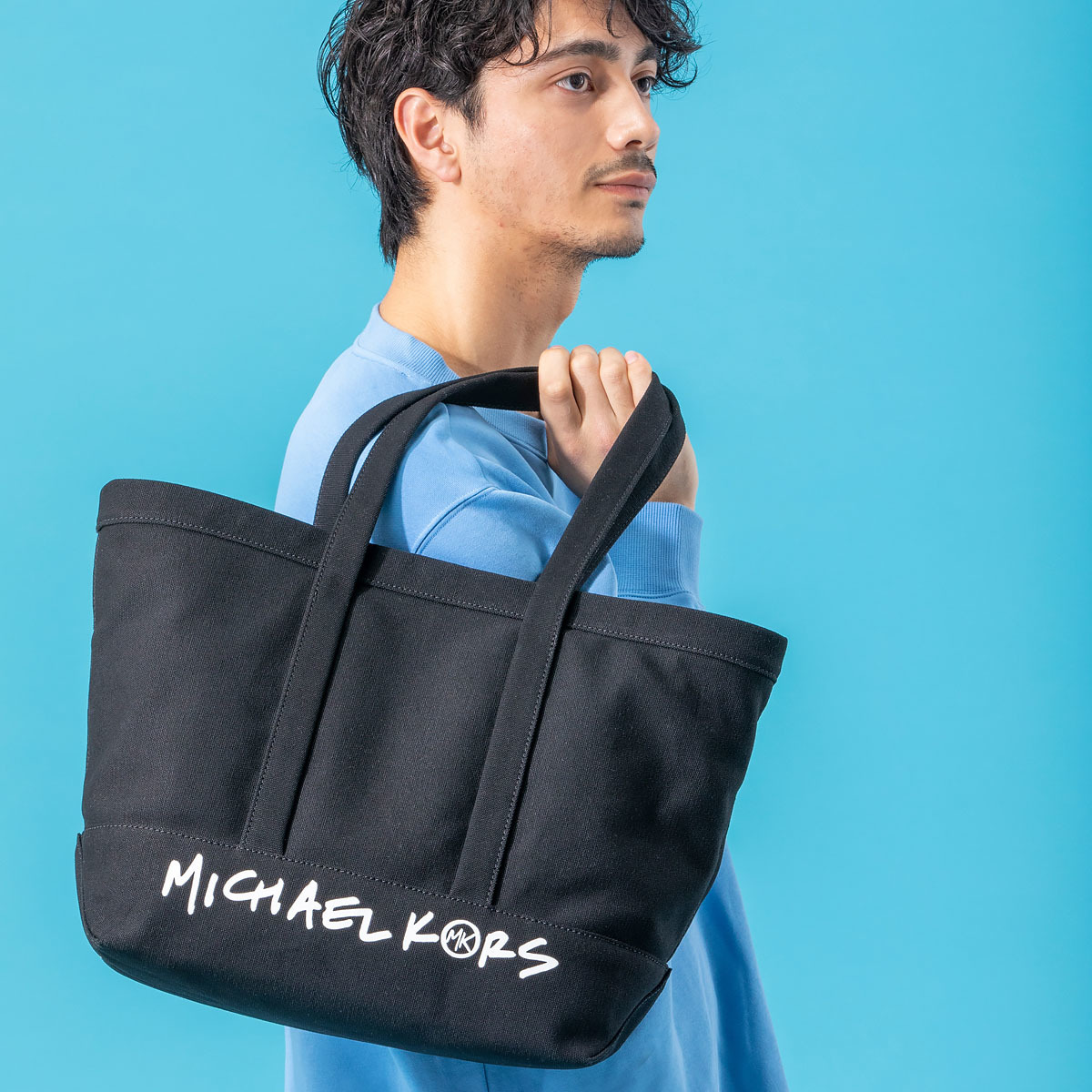 THE MICHAEL BAG キャンバストート ラージ | マイケル・コース(Michael