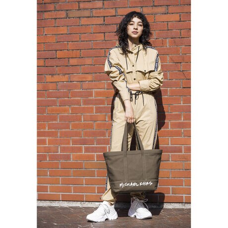 THE MICHAEL BAG キャンバストート ラージ | マイケル・コース(Michael 