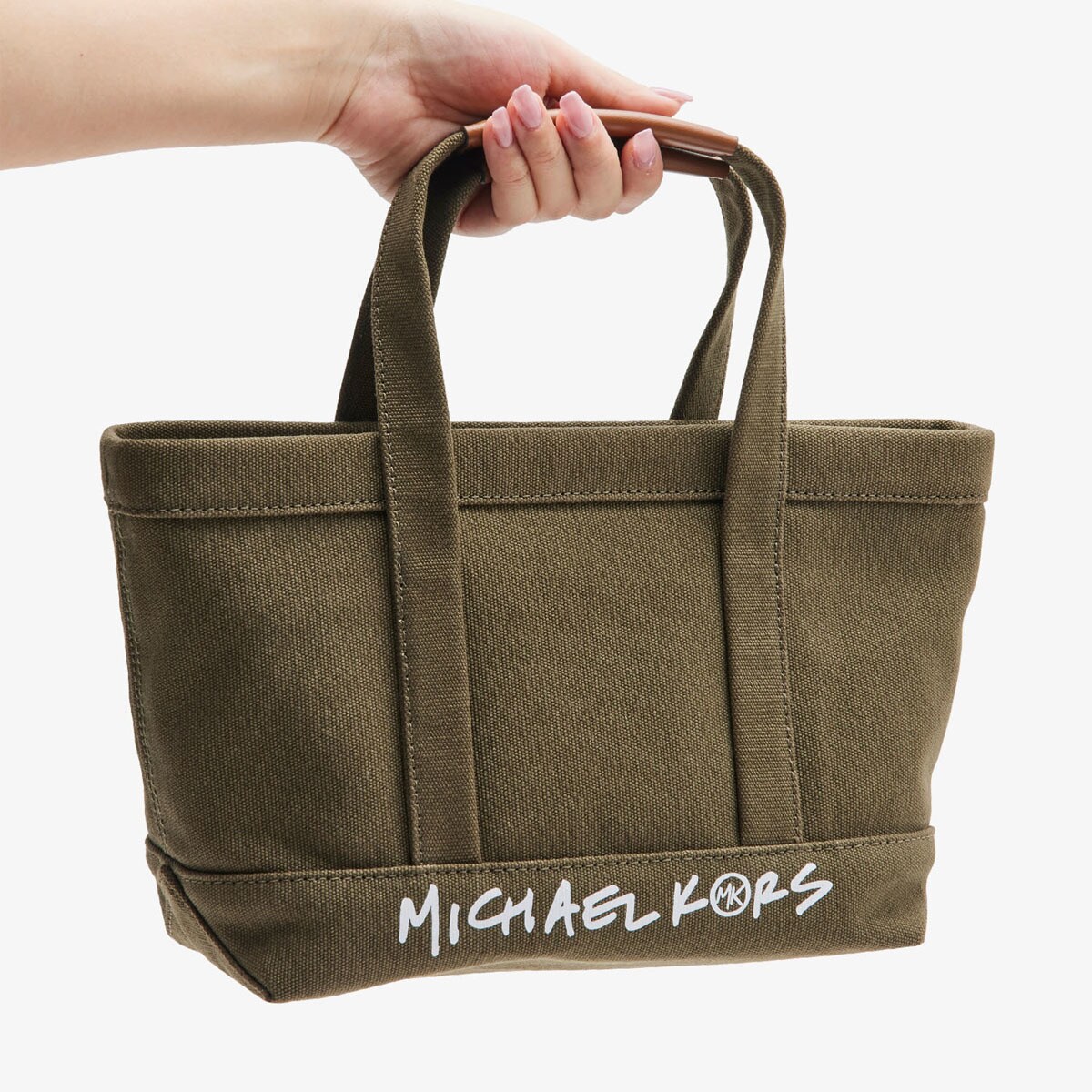 MK キャンバス トップジップ トート スモール THE MICHAEL BAG キャンバス トップジップ トート スモール