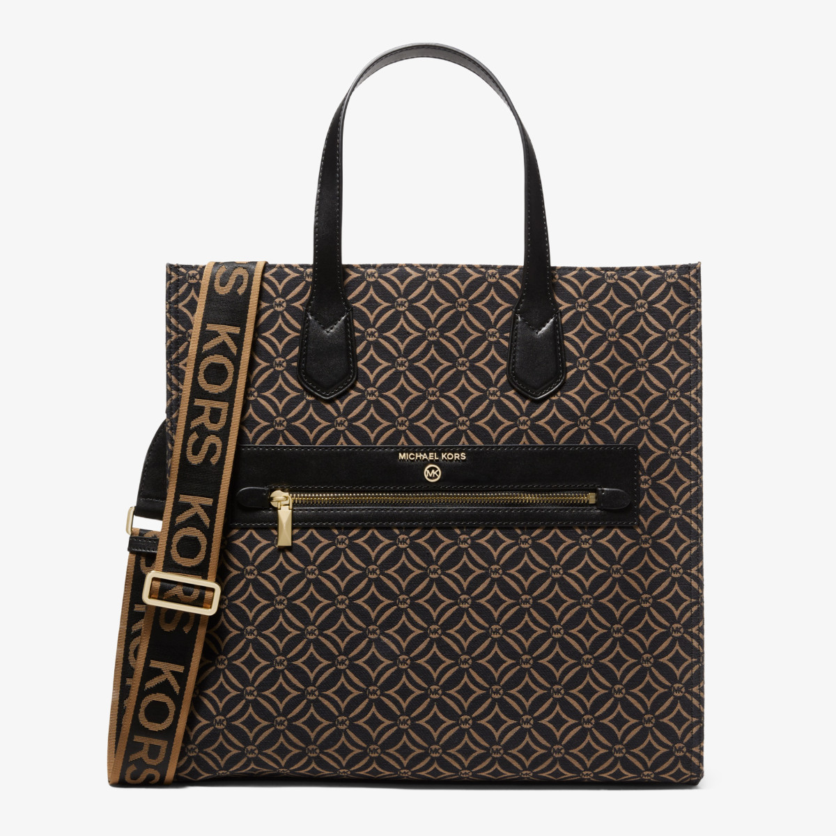 MICHEAL KORS ジャカード トート ラージ トートバッグ | www ...