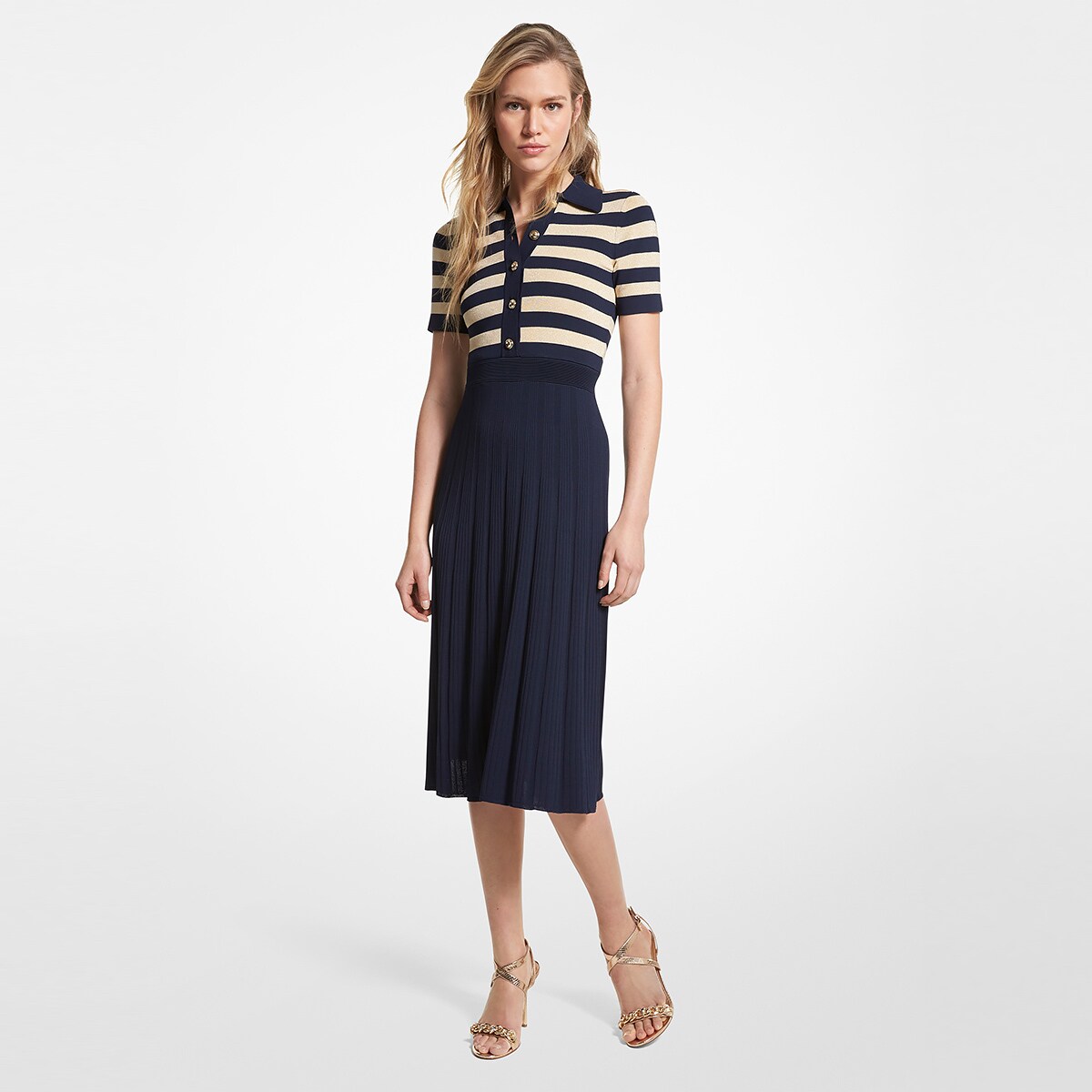『MICHAEL KORS』マイケルコース　ボーダー　マリンルック　セットアップ MICHAEL KORS』マイケルコースボーダーマリンルックセットアップ
