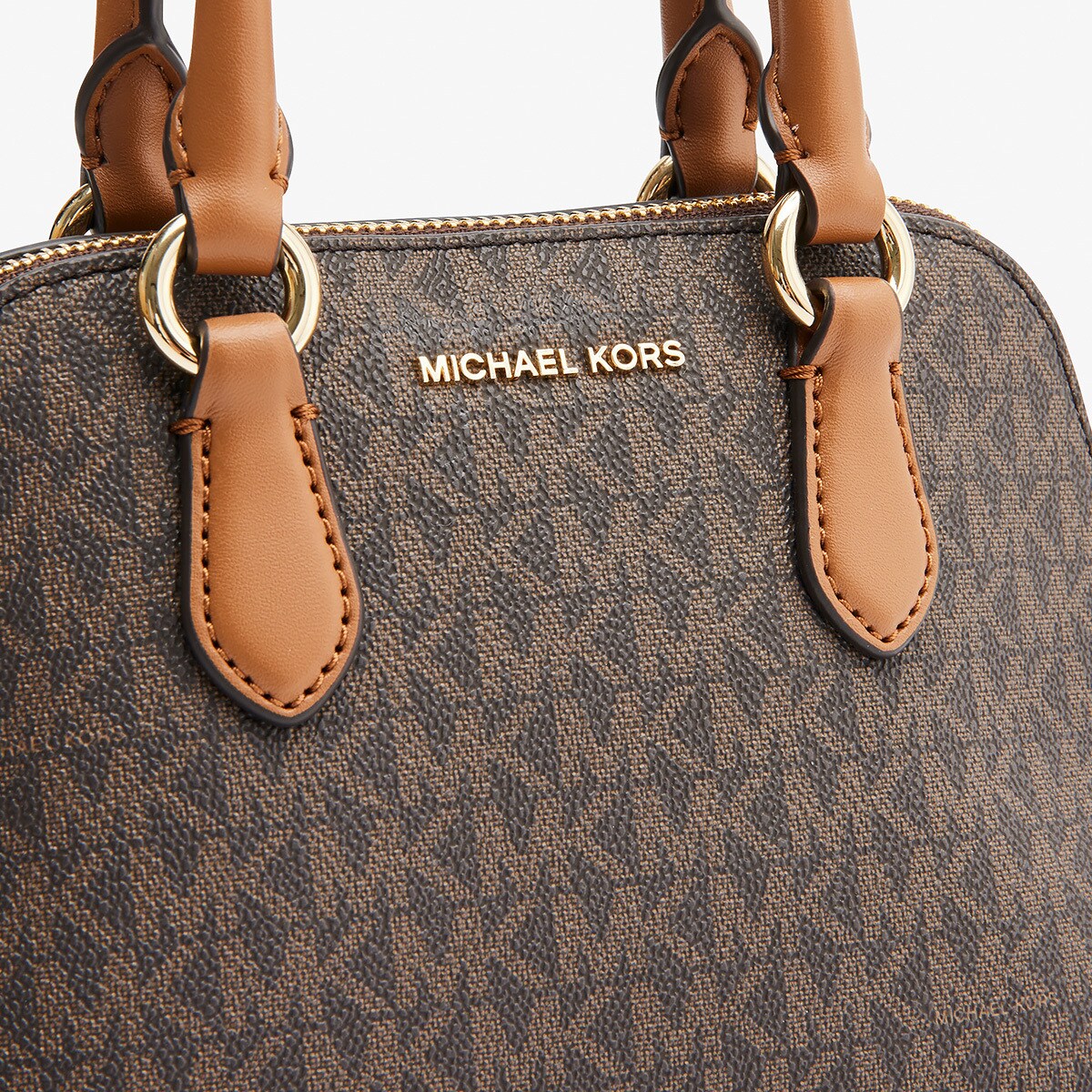 MICHAEL KORS VERONICA MKシグネチャー ハンドバッグ-