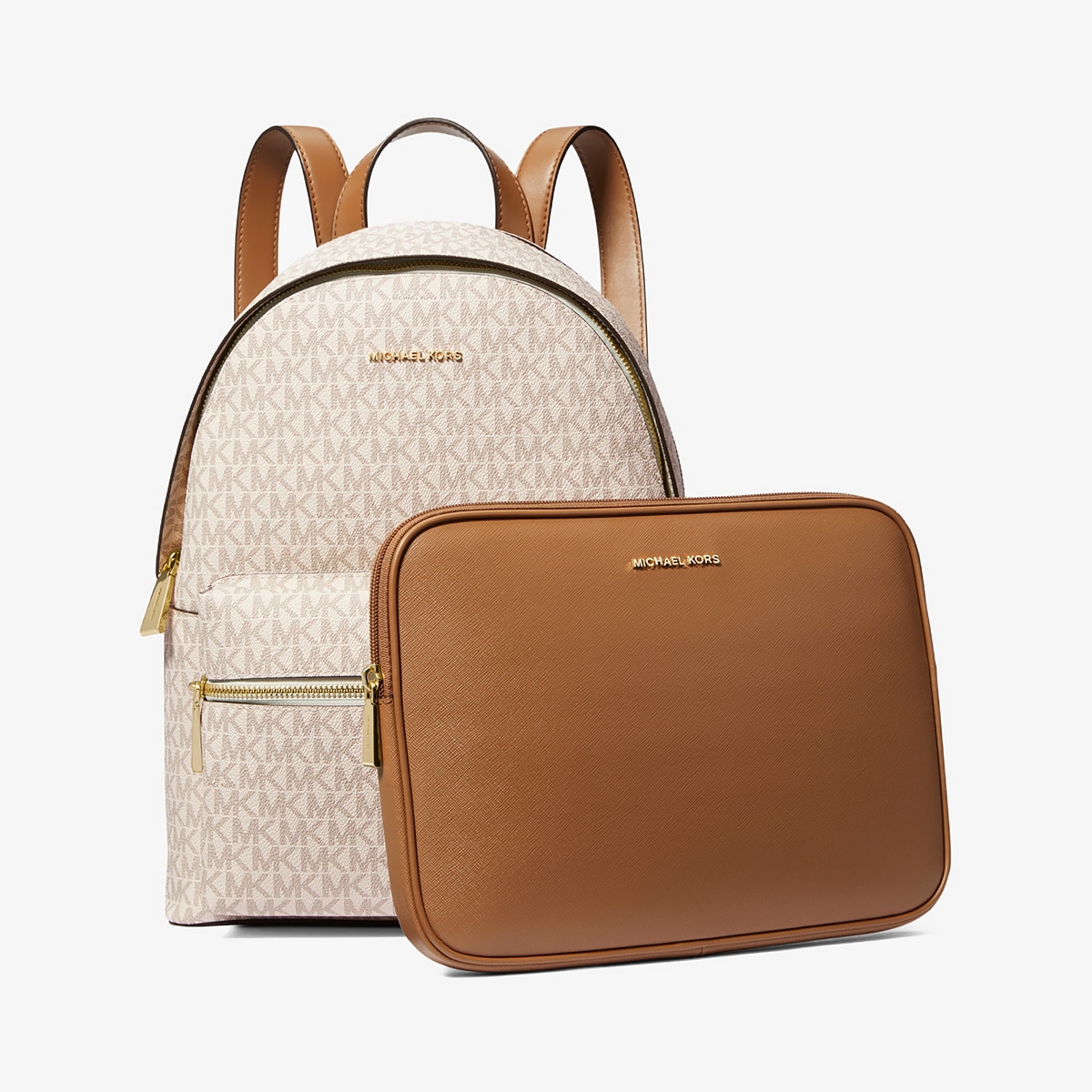 【美品】MICHAEL KORS マイケルコース バックパック リュック バニラ