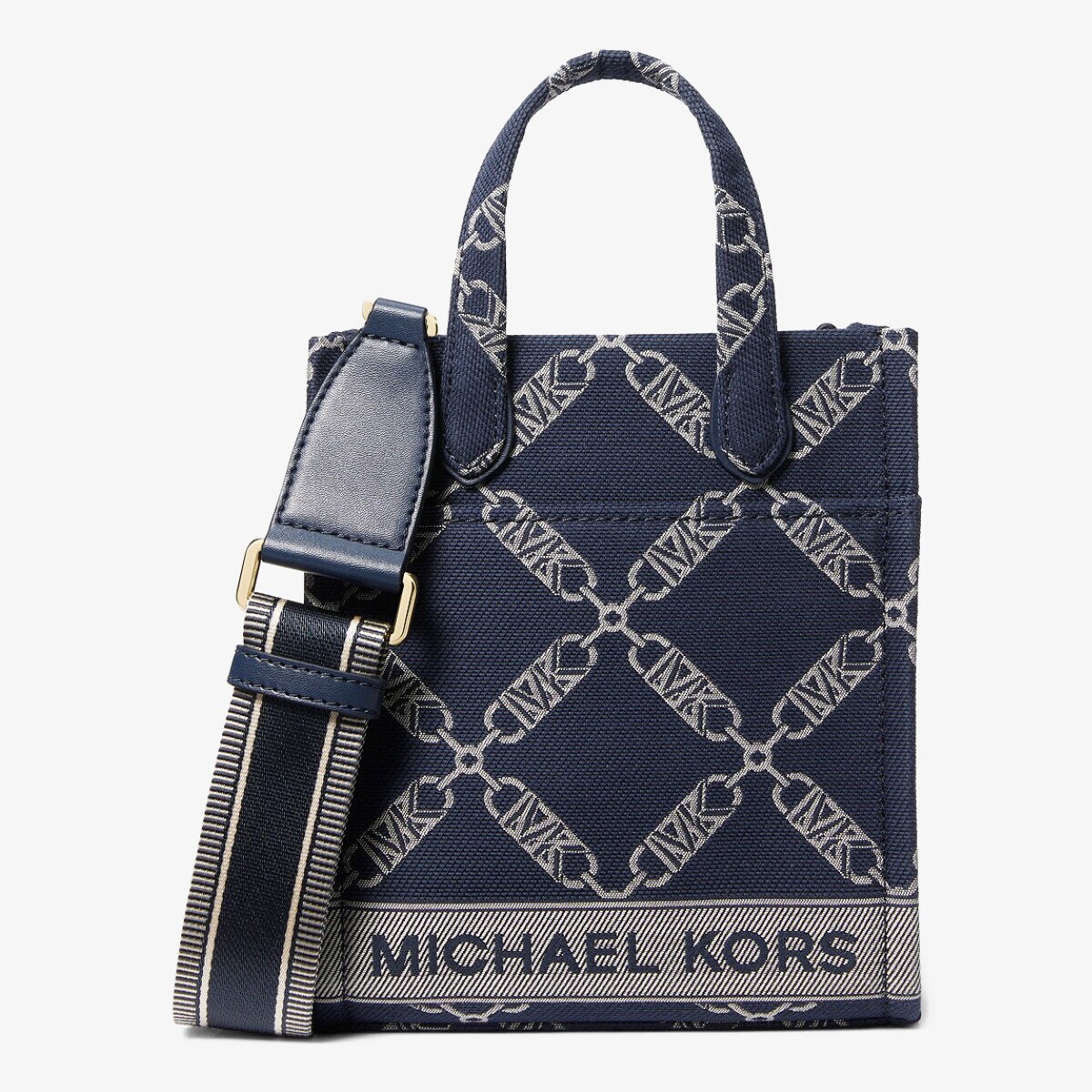 保証1年MICHAEL KORS マイケルコース新品ビジネスバッグネイビー バッグ