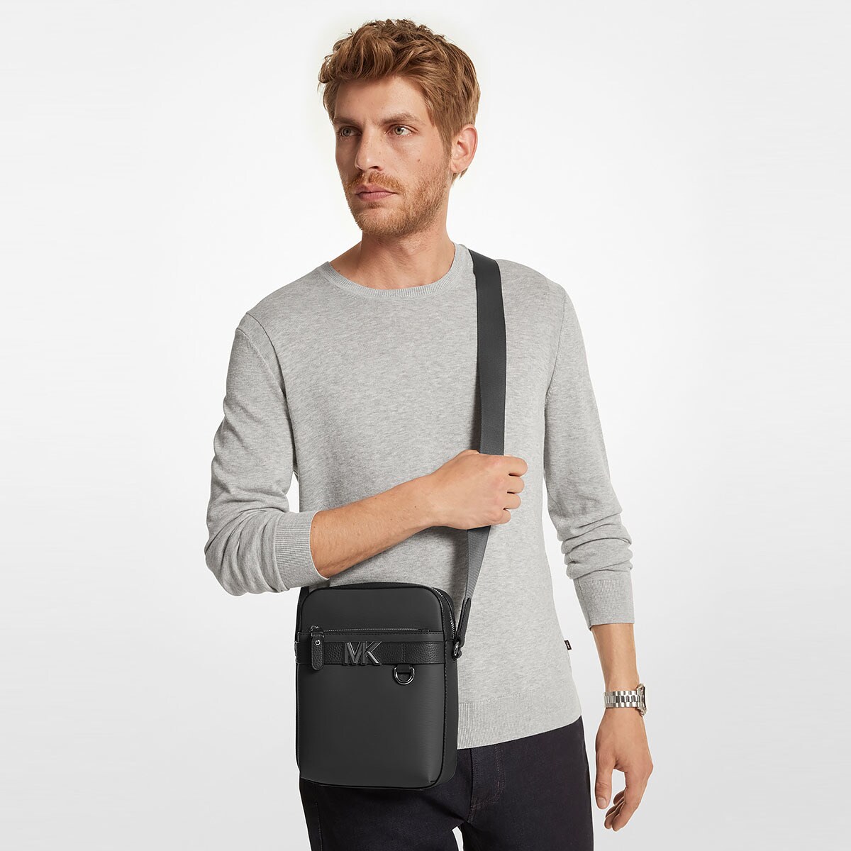 MICHAEL KORS◆ハドソンレザーフライトバッグ◆4色 10802_1.jpg