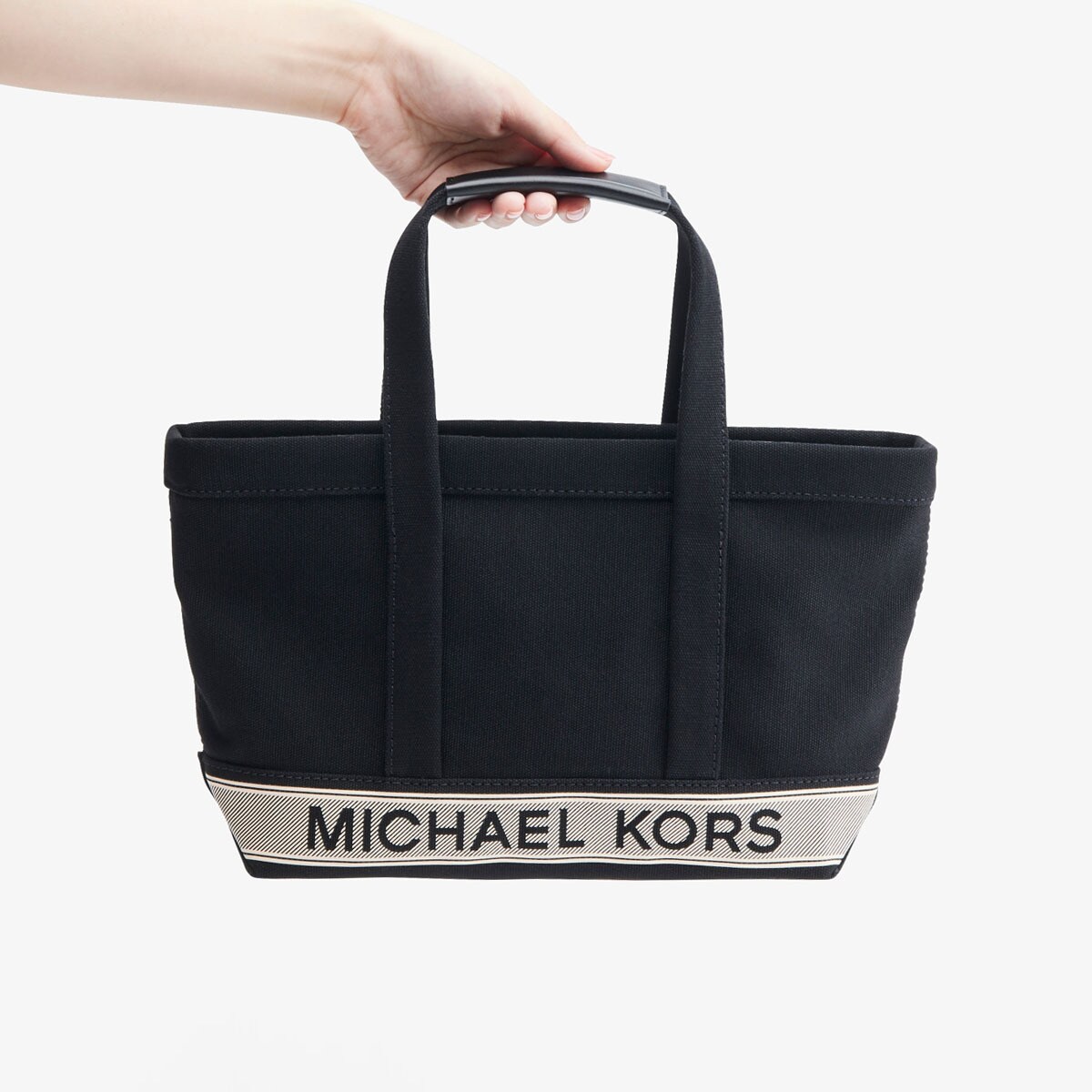 THE MICHAEL BAG キャンバス トップジップ トート スモール