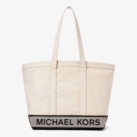 THE MICHAEL BAG キャンバストート ラージ | マイケル・コース(Michael 