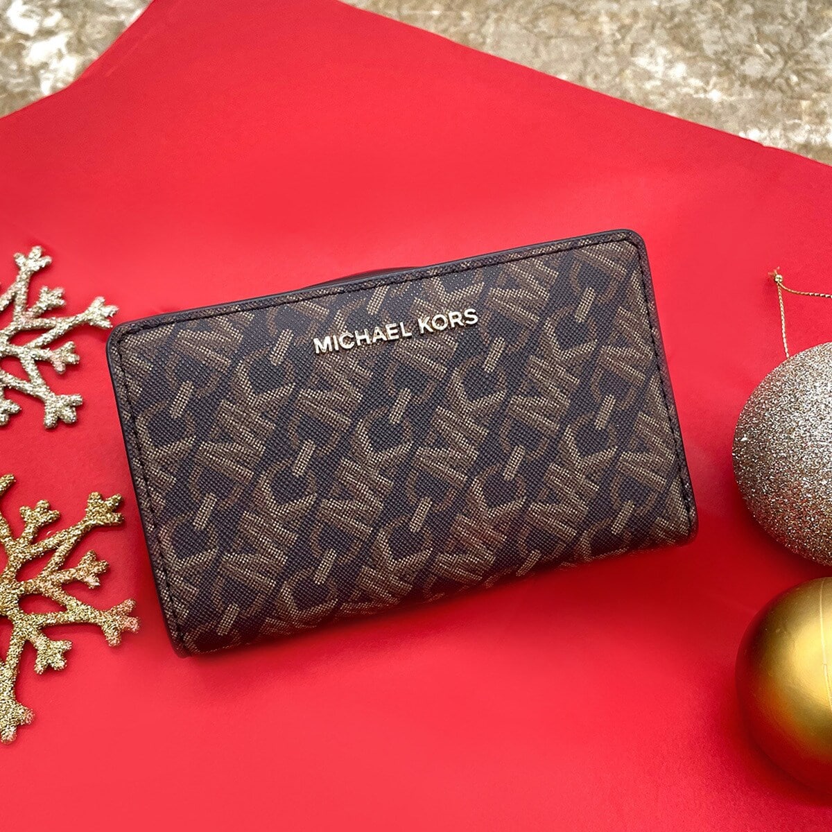 MICHAEL KORS 二つ折り財布 MKロゴ マイケル・コース(Michael Kors) 二つ折り財布・三つ折り財布 の
