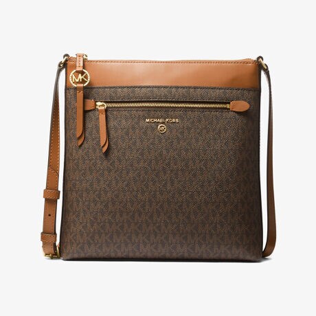 新品 マイケルコース MICHAEL KORS ショルダーバッグ ラージ NS クロス  