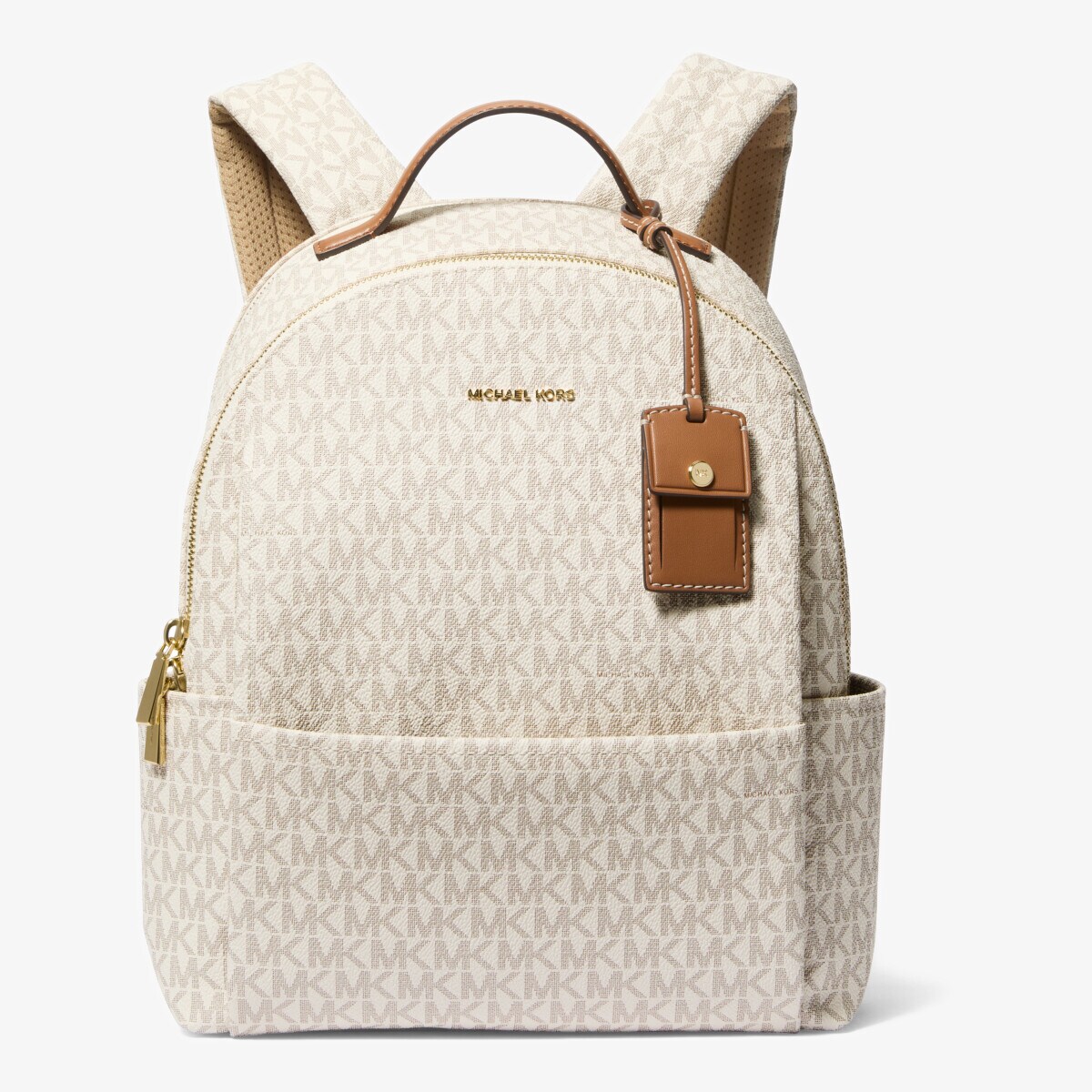 早い者勝ち！訳あり新品 MICHAEL KORS バックパック シグネチャー柄 SABLE バックパック ミディアム - MKシグネチャー | マイケル・コース
