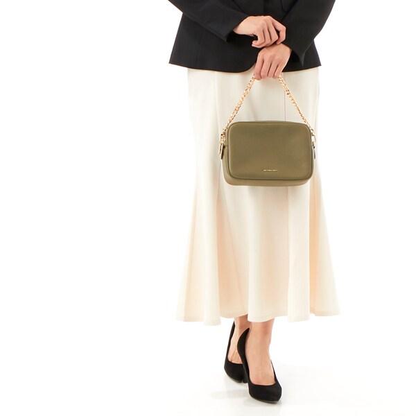 BRYANT ぺブル レザー カメラバッグ ミディアム | マイケル・コース