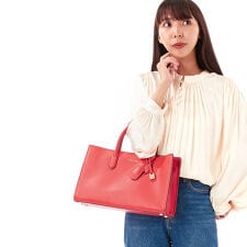 SCARLETT レザー サッチェル ミディアム