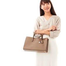 マイケル・コース(Michael Kors)のSCARLETT レザー サッチェル ミディアム