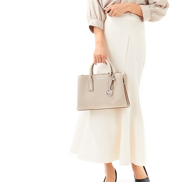 MICHAEL KORS【新品未使用】HYDE ぺブル サッチェル スモール セール】HYDE ぺブル サッチェル スモール（ハンドバッグ