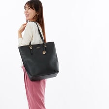 QUINN ぺブルレザー トート ラージ