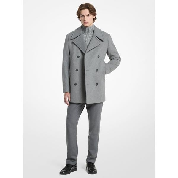 最終値下げ！　新品　未使用　MICHAEL KORS オーバーピーコート マイケル・コース(Michael Kors) ピーコート（Pコート） (7000円