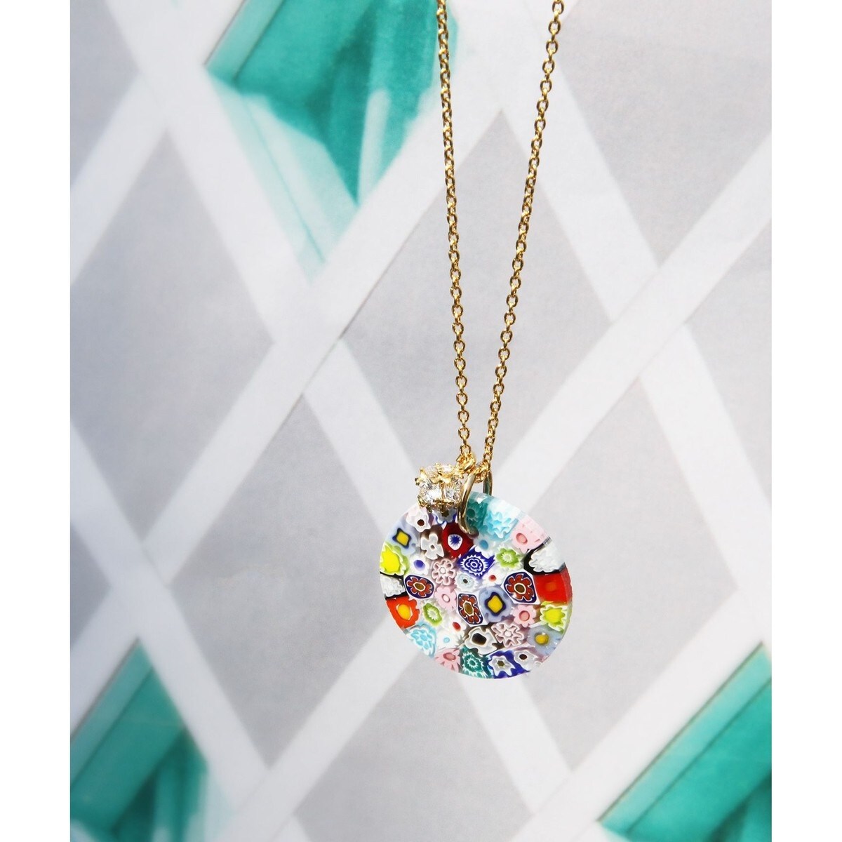 ♡ SWAROVSKI ZIRCONIA ステーションネックレス 70cm （ロング