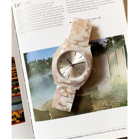 NIXON Time Teller Acetate Pink/Silver【 ウォッチ 】 | マルイウェブ 
