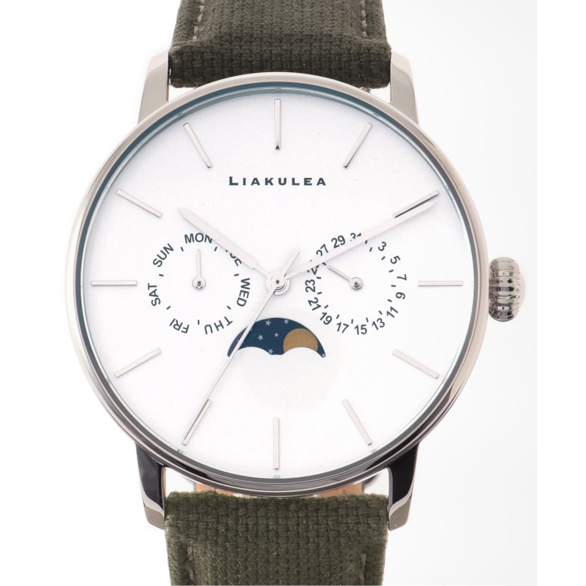 【大特価定番】【ほぼ新品】LIAKUREA Lokahi LKWTS GRAY 38mm腕時計 時計