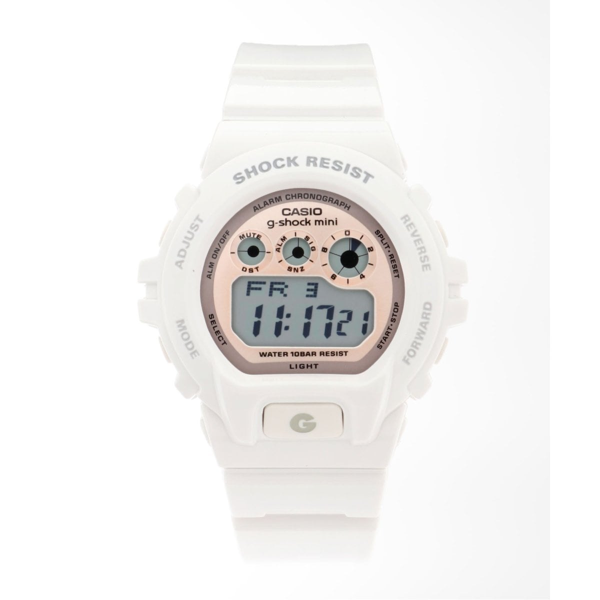 G-SHOCK/時計/mini/三ツ目/GMN-691/ホワイト/反転液晶/レア G-SHOCK/時計/mini/三ツ目/GMN-691/ホワイト/反転液晶/レア