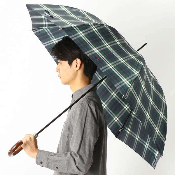 雨傘（長傘）【グラス骨】チェック（メンズ） | ポロ ラルフ ローレン 