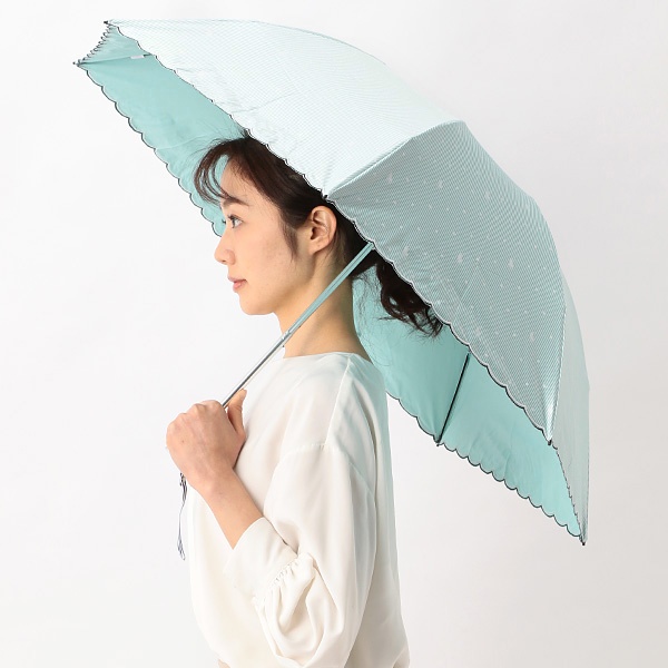 日傘（3段折りたたみミニ／晴雨兼用）【軽量／遮光＆UV遮蔽率99％以上