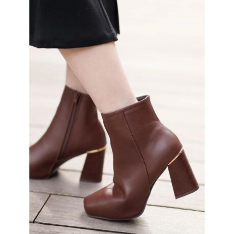 クロコヒールショートブーツ リップサービス Lipservice ファッション通販 マルイウェブチャネル