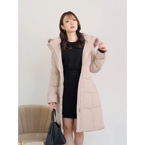 美品 リップサービス 中綿 ロングコート Conscious Lineロング中綿コート | リップサービス(LIPSERVICE