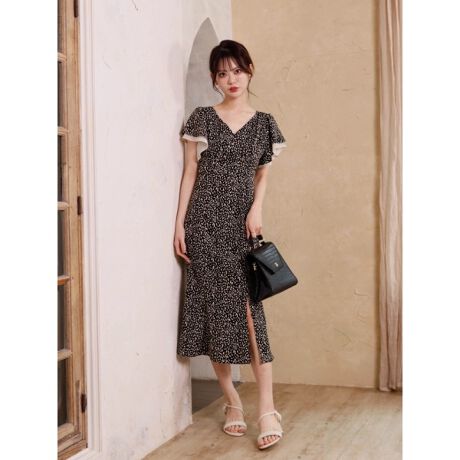 カシュクールマーメイドラインワンピース 限定色 リップサービス Lipservice ファッション通販 マルイウェブチャネル