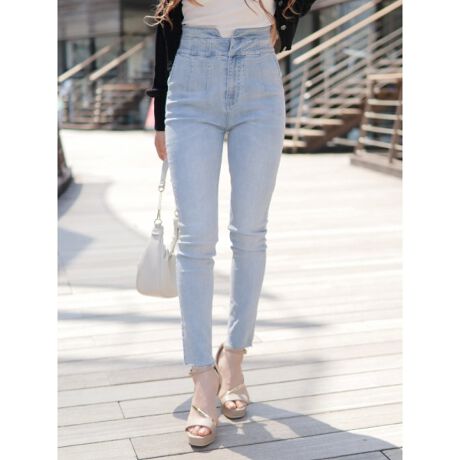 ウエストシェイプスキニーデニムパンツ リップサービス Lipservice ファッション通販 マルイウェブチャネル