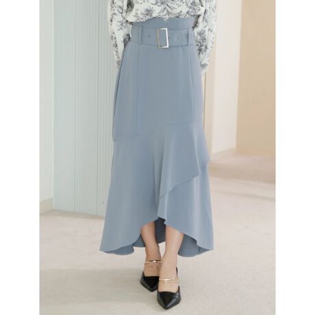 カシュクールヘムフレアスカート | リップサービス(LIPSERVICE  