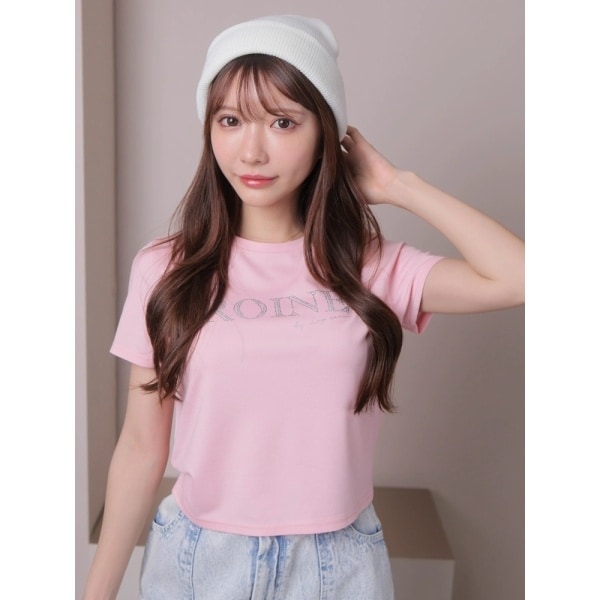 9月3日発送】LIP SERVICE ツイードリボンオフショルトップス