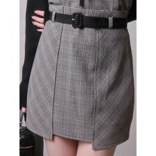 リップサービス(LIPSERVICE)のインナーショーパン付チェックスカート