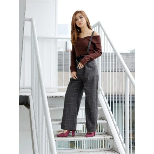 タックスピンドルサス付ワイドパンツ | リップサービス(LIPSERVICE