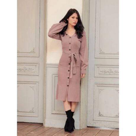 2wayボタンマーメイドニットワンピース リップサービス Lipservice ファッション通販 マルイウェブチャネル To518 122 45 01