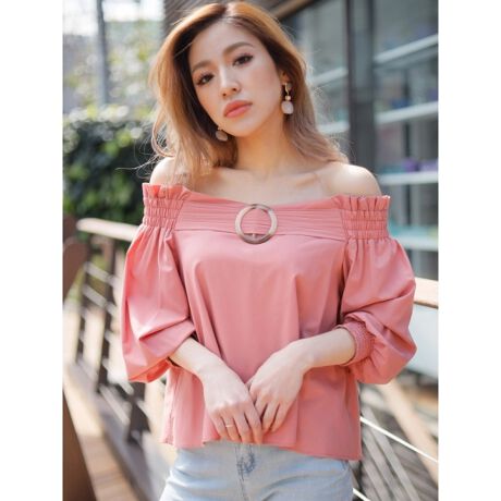 バックルデザインボリュームオフショルトップス リップサービス Lipservice ファッション通販 マルイウェブチャネル