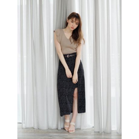 ベルト付hwスリットナロースカート リップサービス Lipservice ファッション通販 マルイウェブチャネル To603 271 48 01