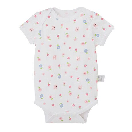 メッシュ 半袖 ロンパース肌着 ボディシャツ かぶりタイプ ミキハウス ホットビスケッツ Mikihouse Hot Biscuits 70 1522 384 ファッション通販 マルイウェブチャネル