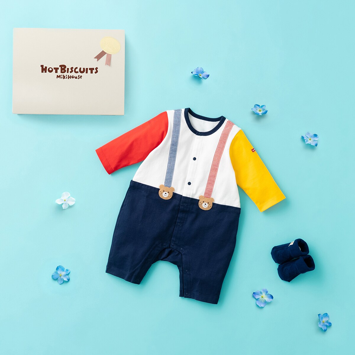 [�}���C]�J�o�[�I�[�����\�b�N�X�Z�b�g�yBOX�t���z/�~�L�n�E�X �z�b�g�r�X�P�b�c�iMIKIHOUSE HOT BISCUITS�j �}���`�J���[